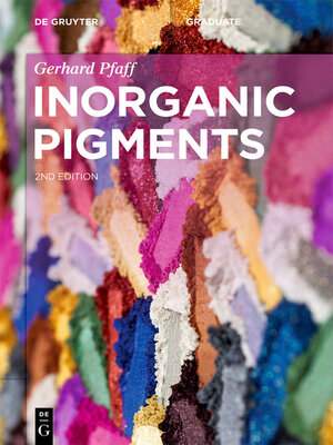 cover image of Inorganic Pigments